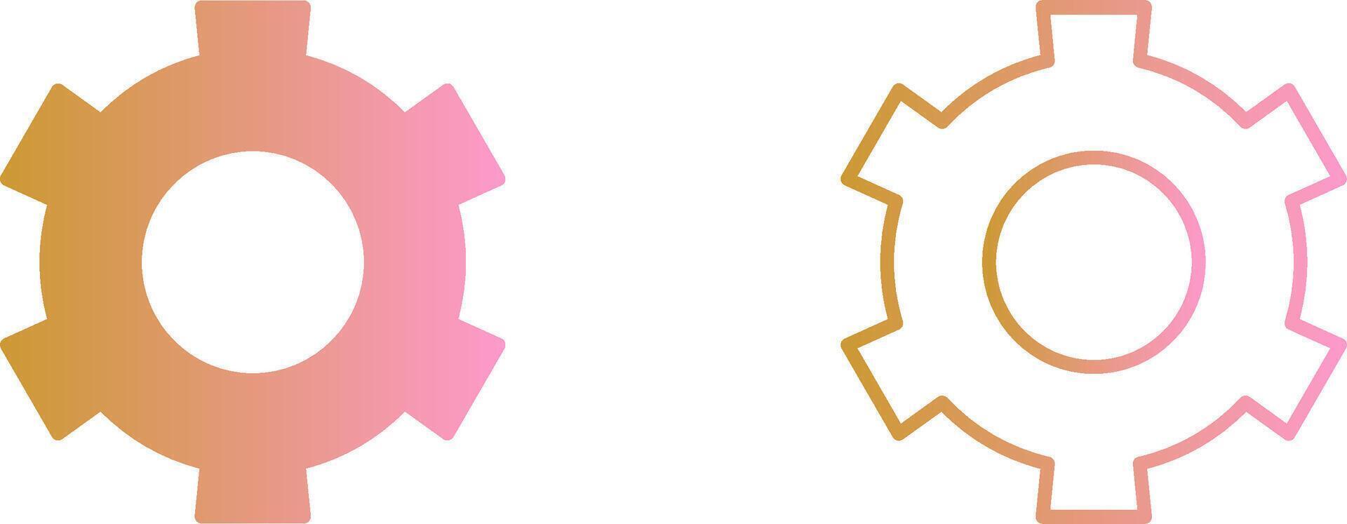 Setting Gear Vector Icon