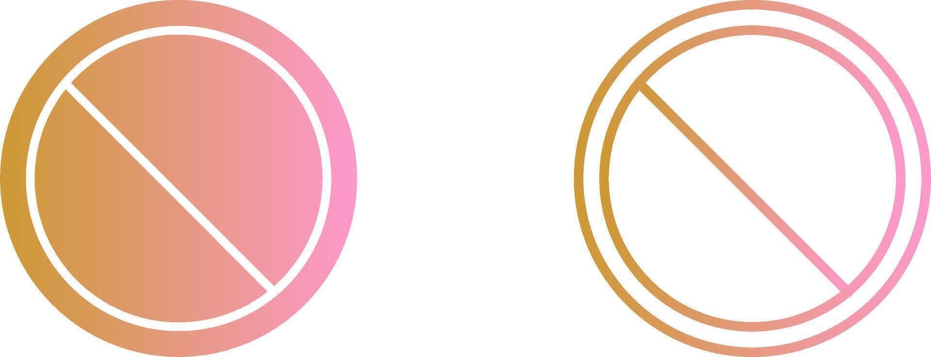 Prohibited Vector Icon