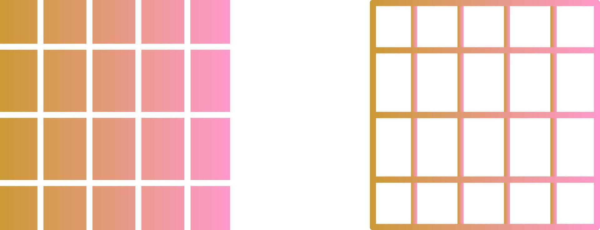 Table of Rates Vector Icon