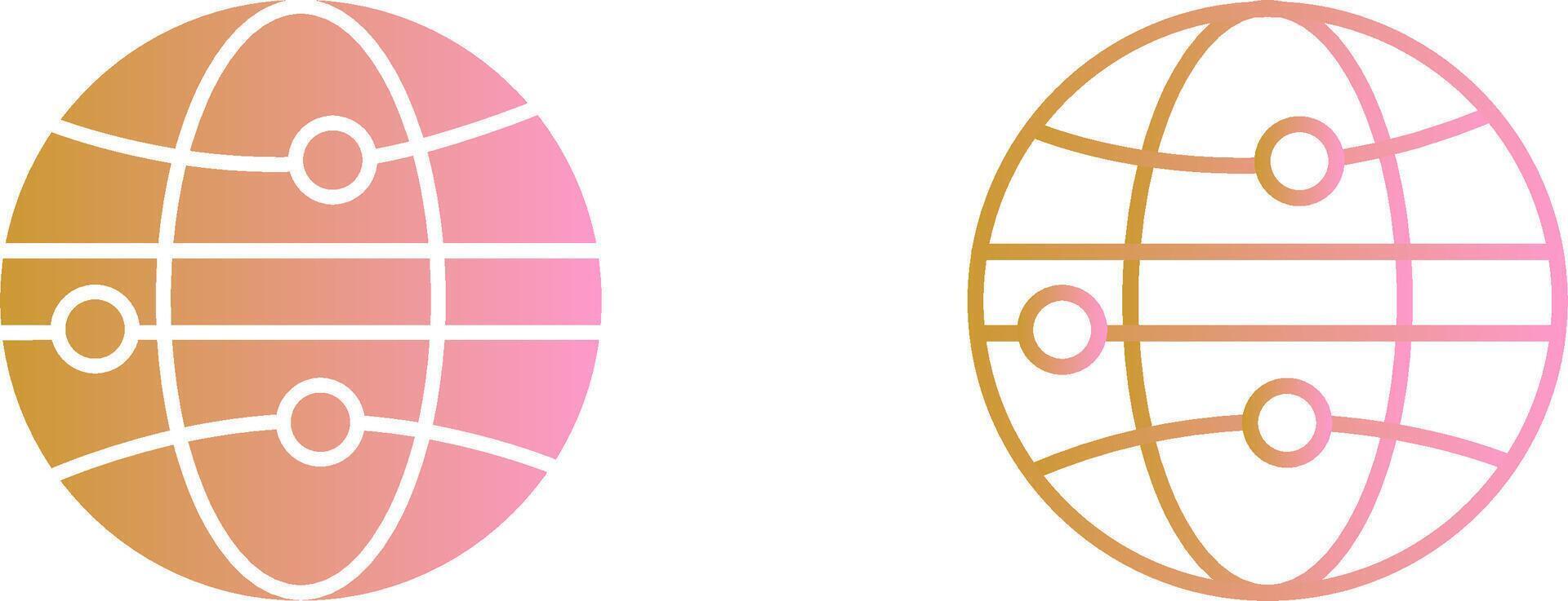 Globe III Vector Icon