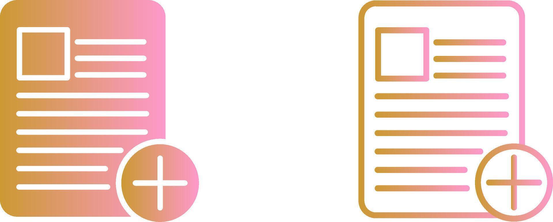 Medical Chart Vector Icon