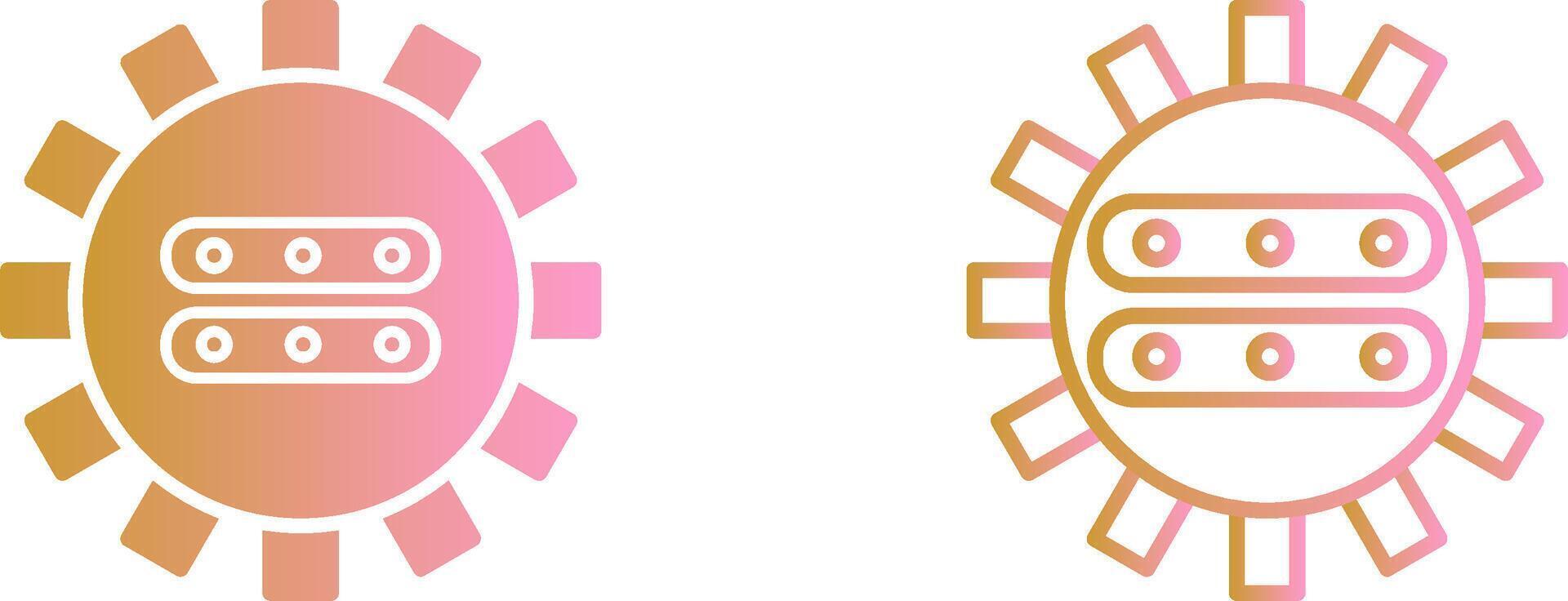 Database Management Vector Icon