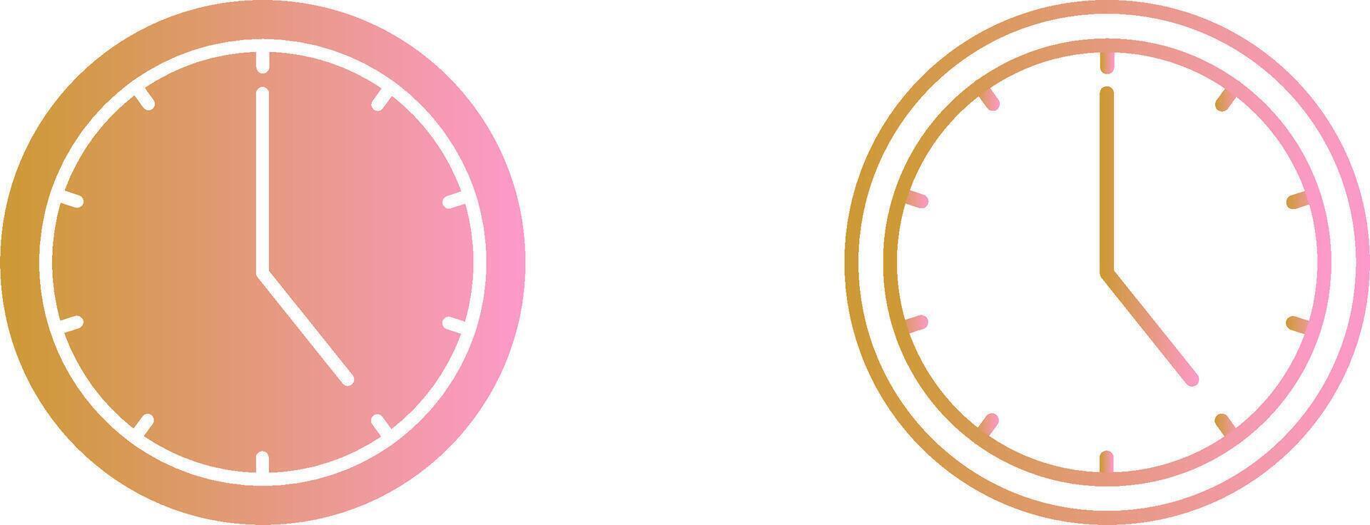 Clock Vector Icon