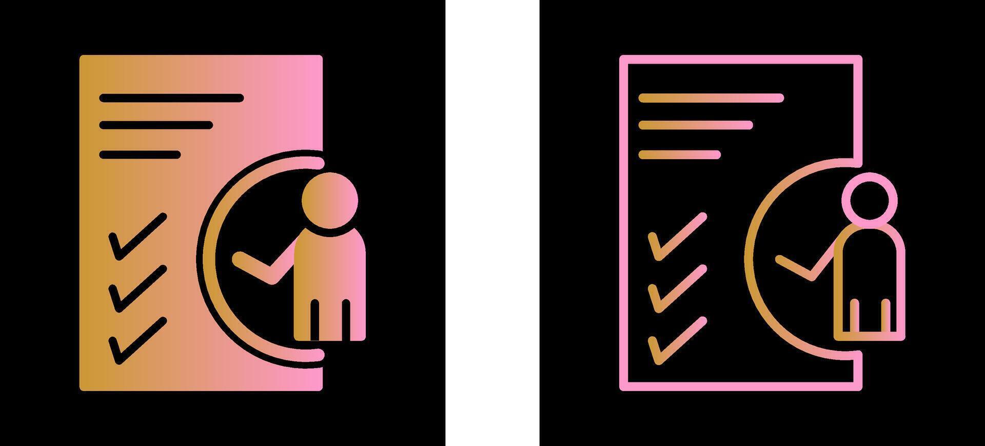 Checklist Vector Icon