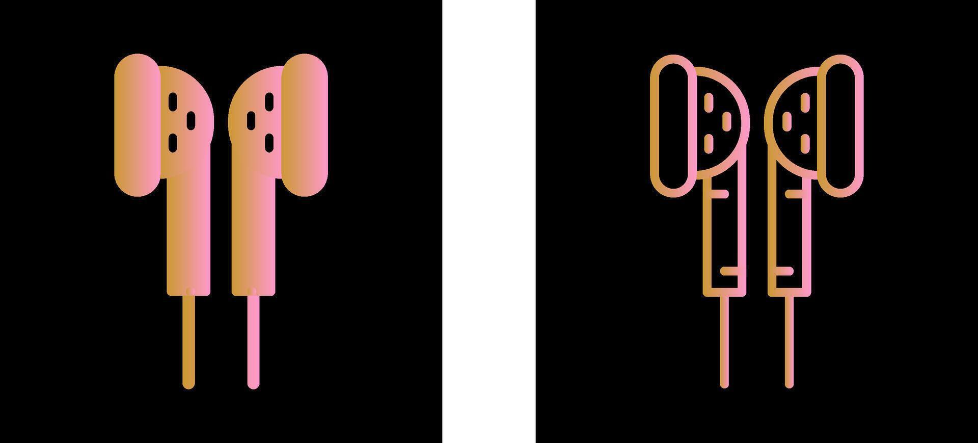 Earphones Vector Icon