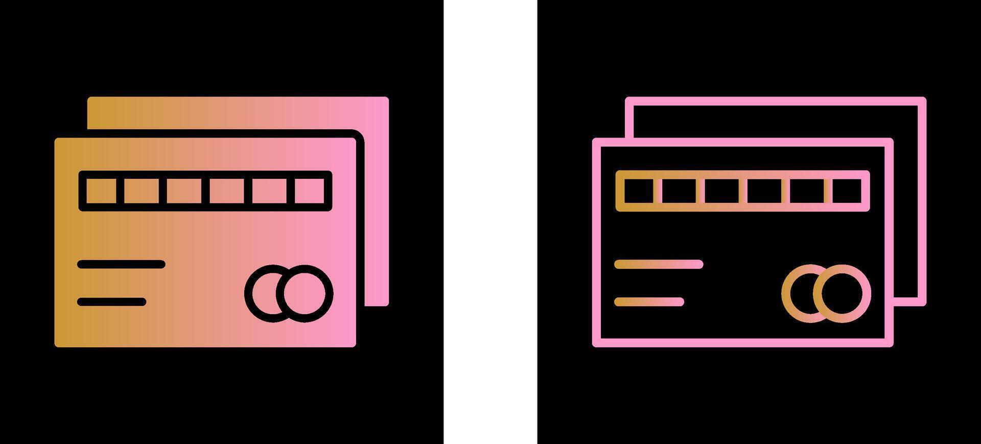 ATM Card Vector Icon