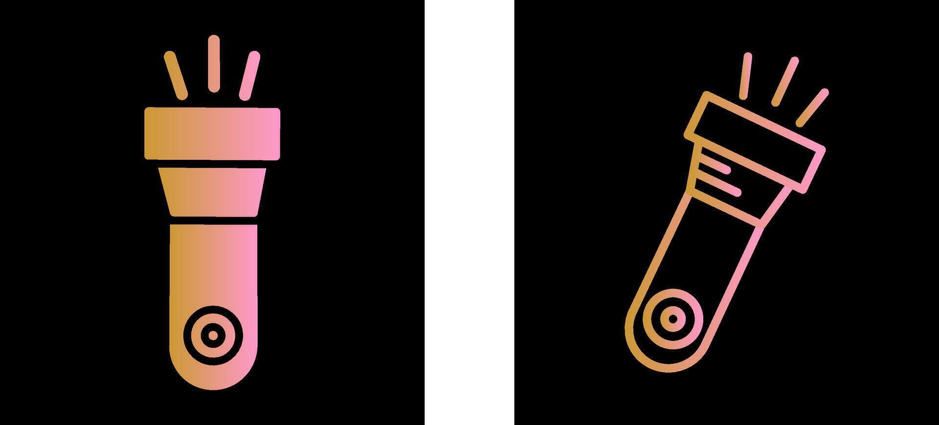 Flashlight Vector Icon