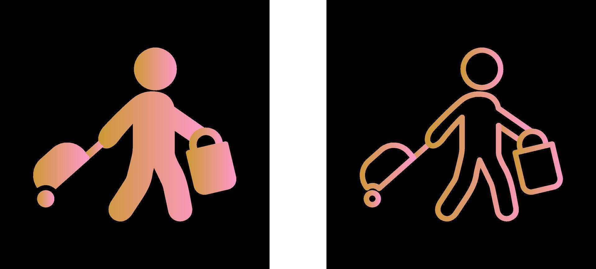 Carrying Bag Vector Icon