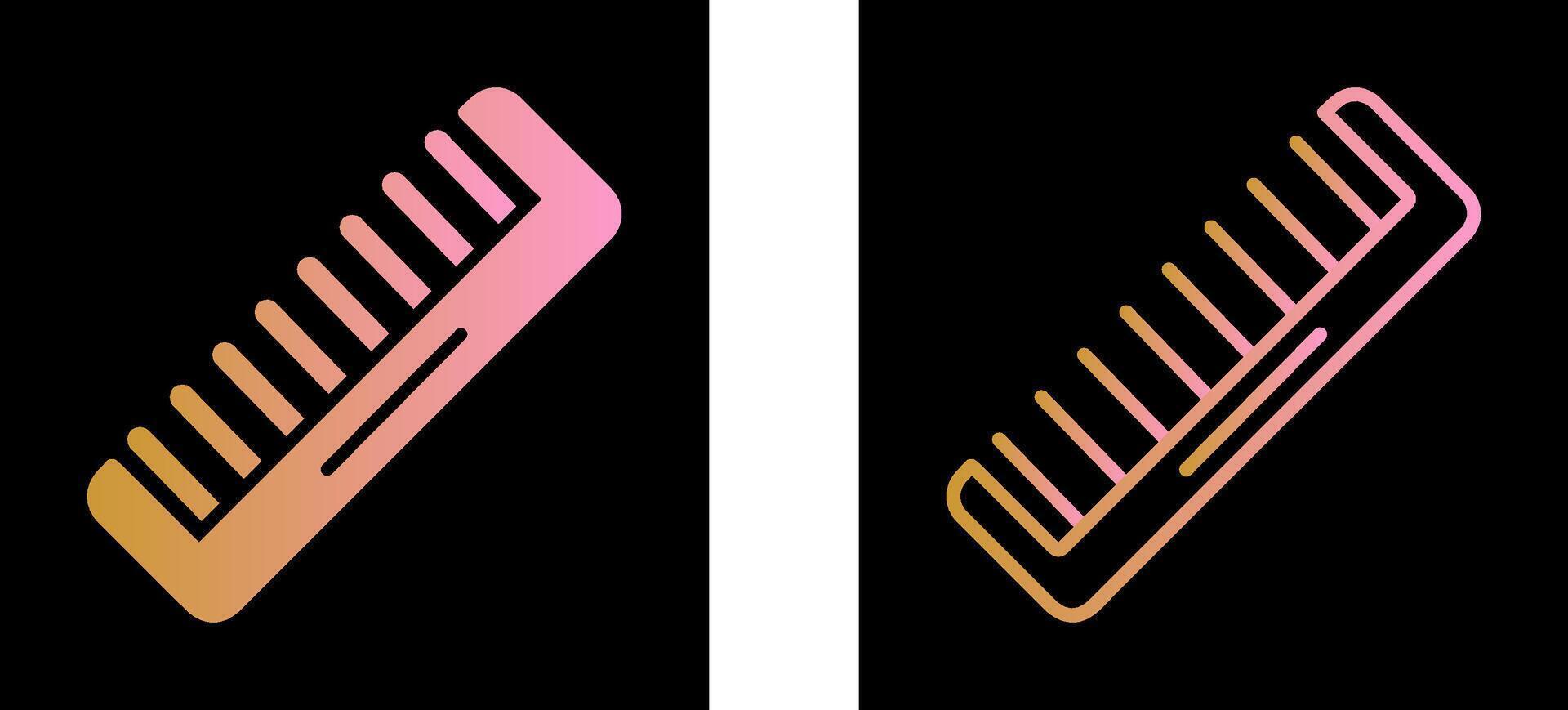 Comb Vector Icon