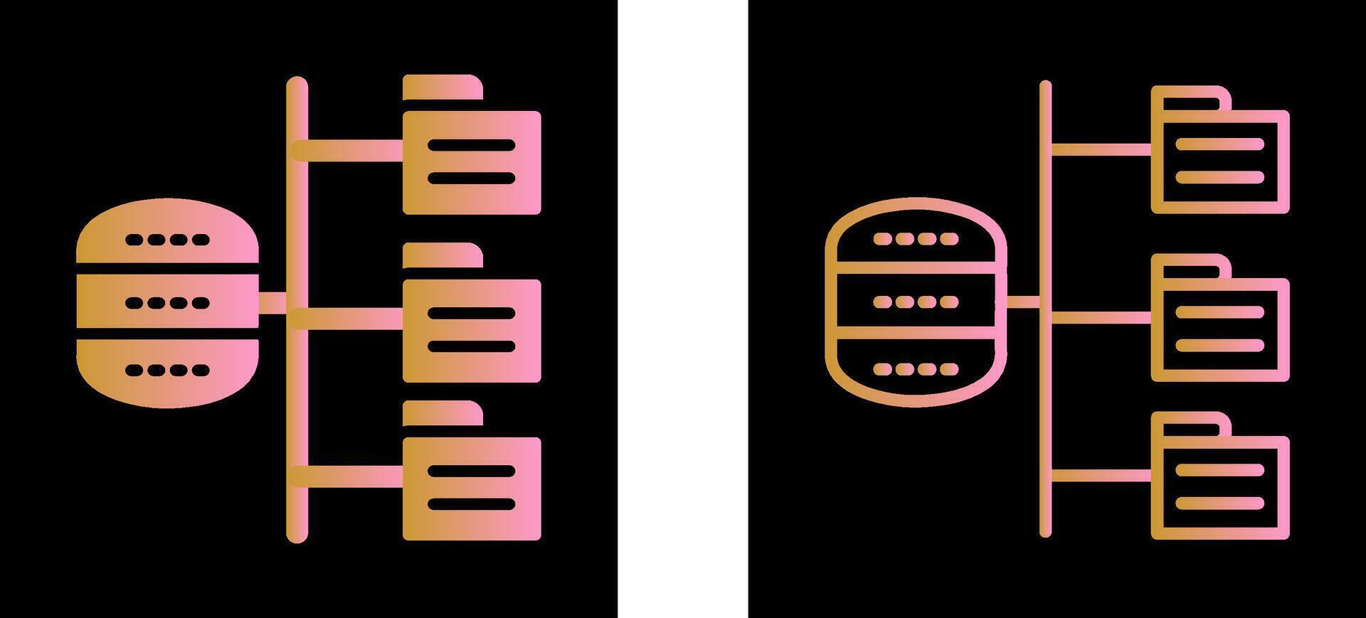 Data Structure Vector Icon