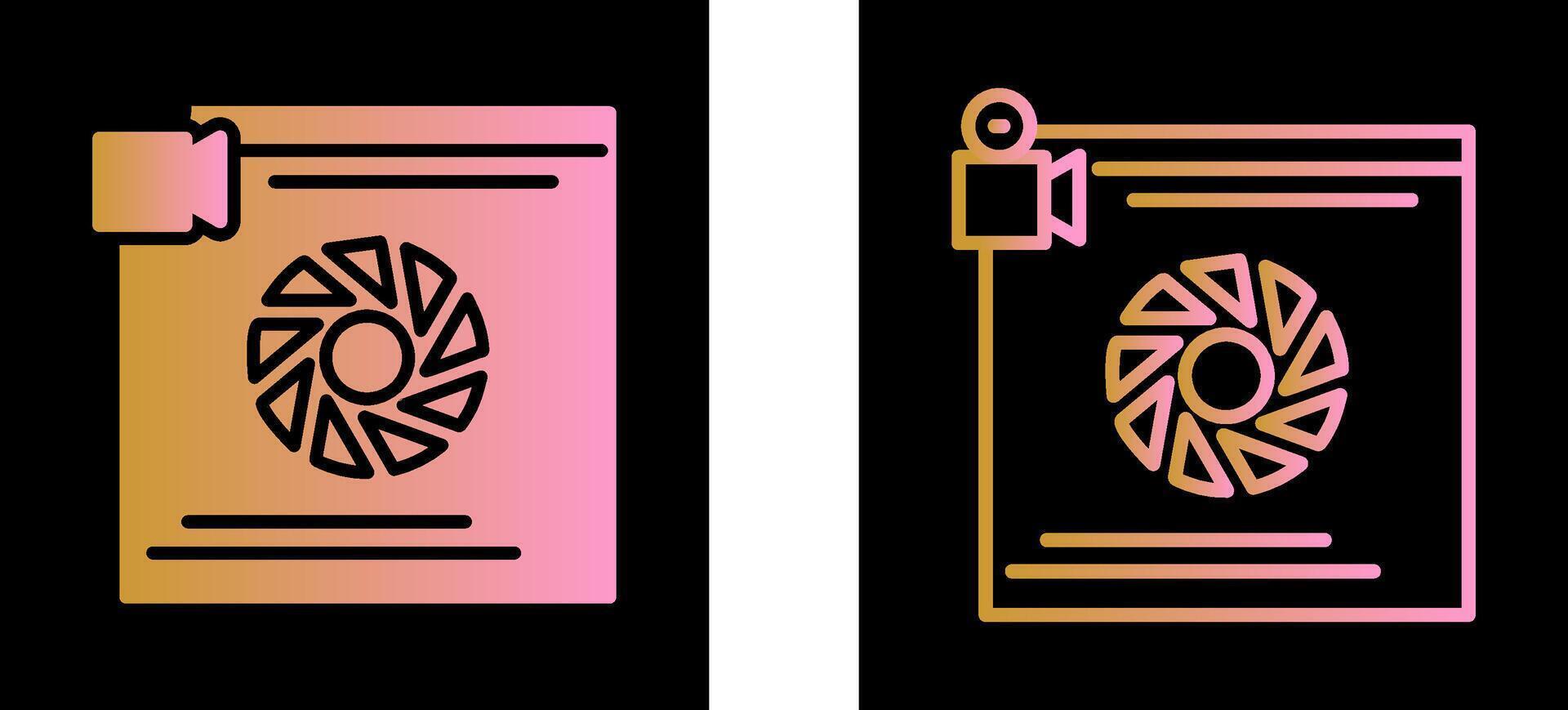 Camera Lens Vector Icon