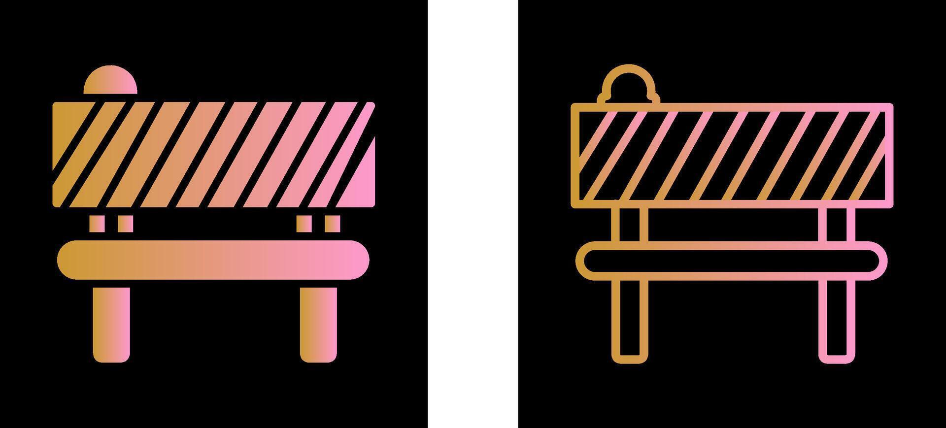 Barrier Vector Icon