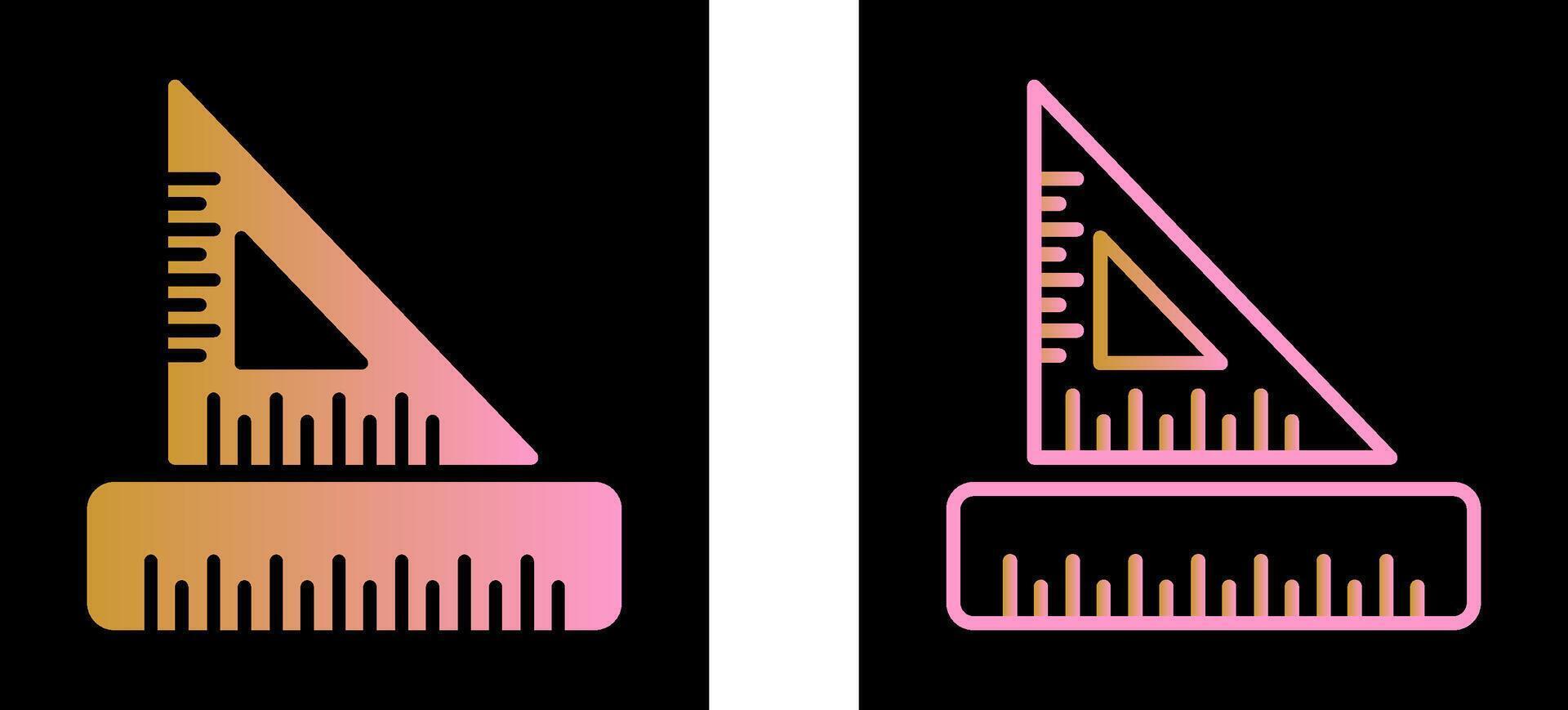 Ruler Vector Icon