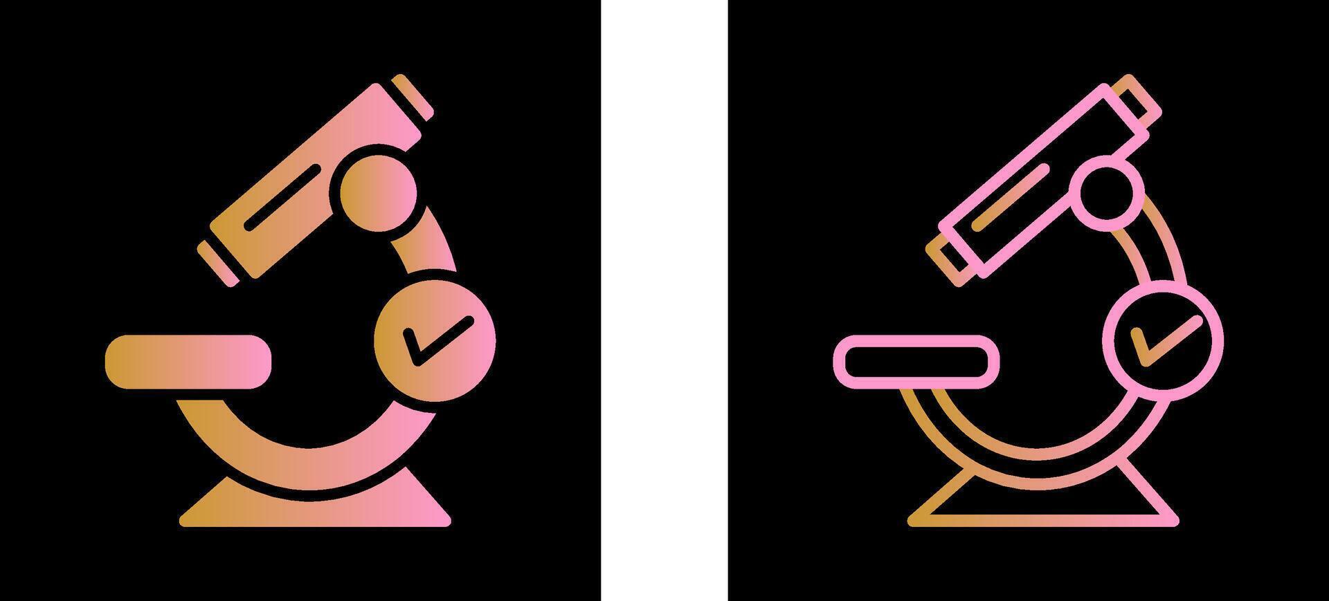 Microscope Vector Icon