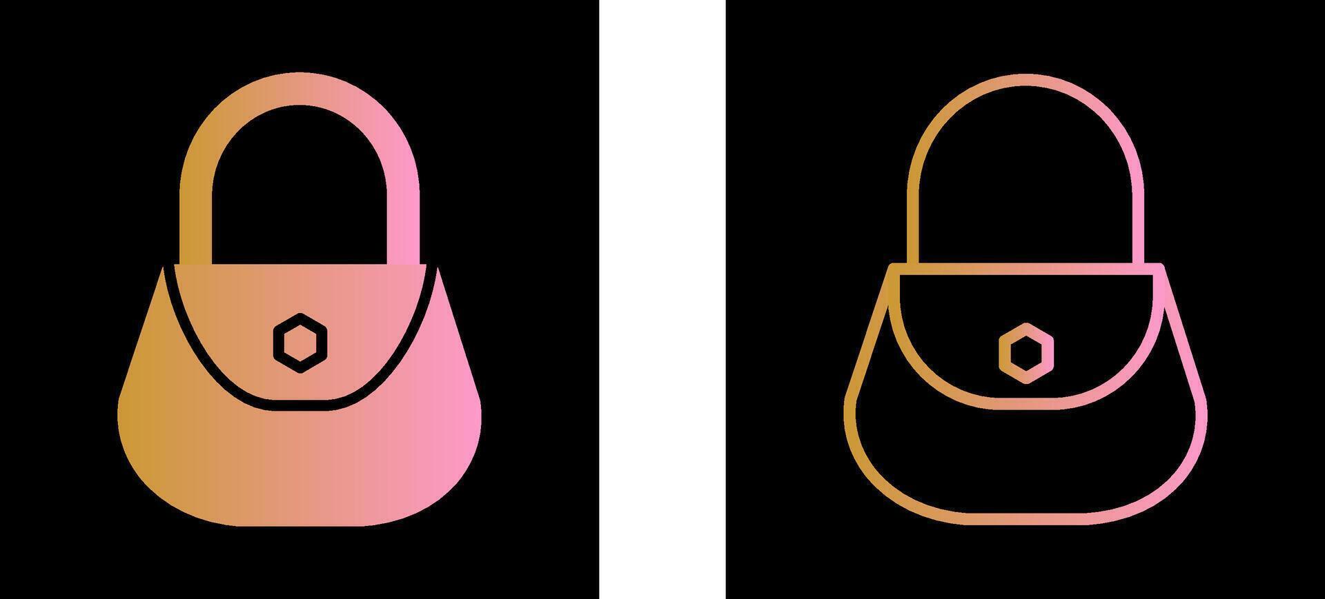 Ladies Bag Vector Icon