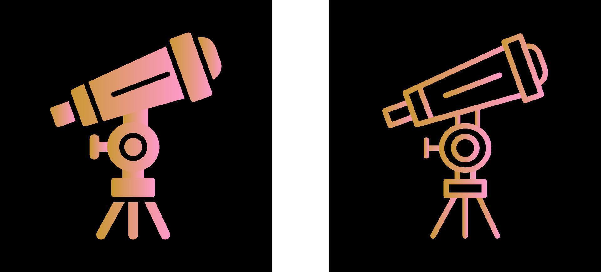 Telescope Vector Icon