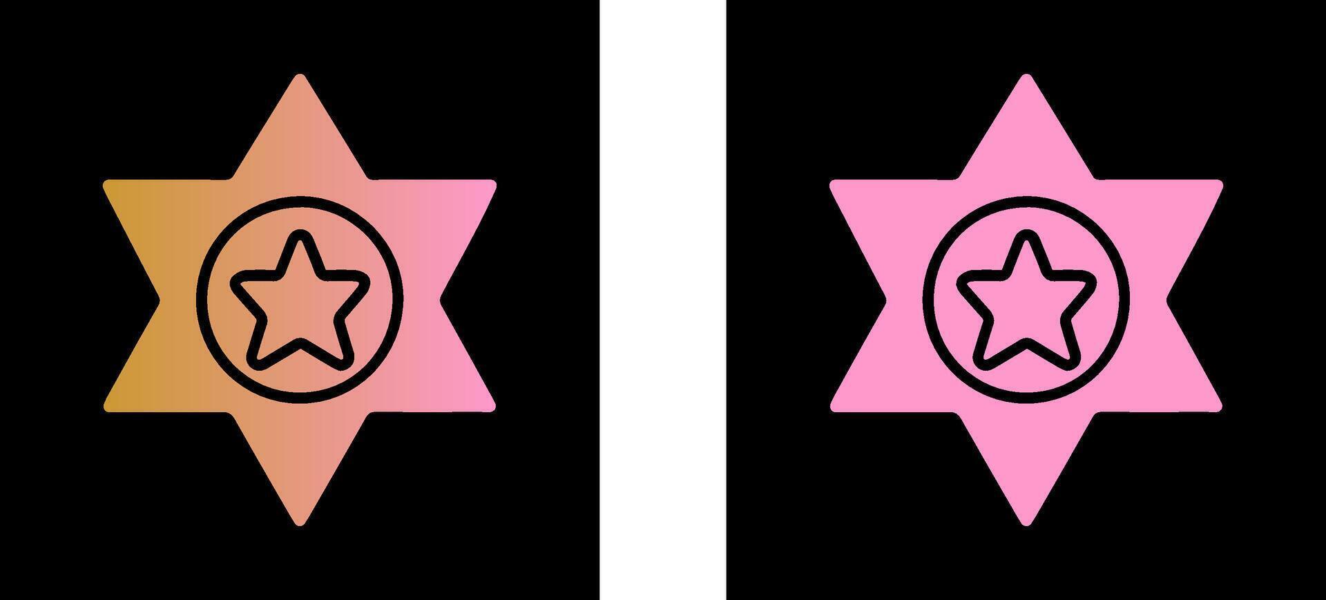 Sheriff Vector Icon