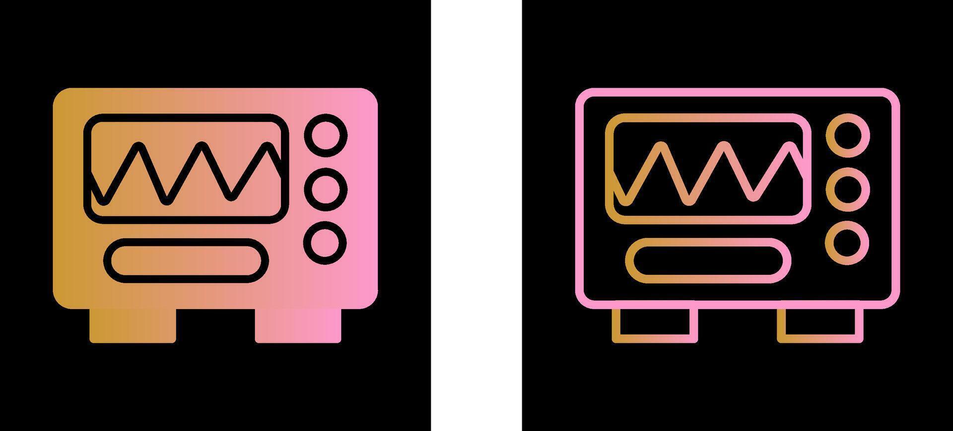Oscilloscope Vector Icon
