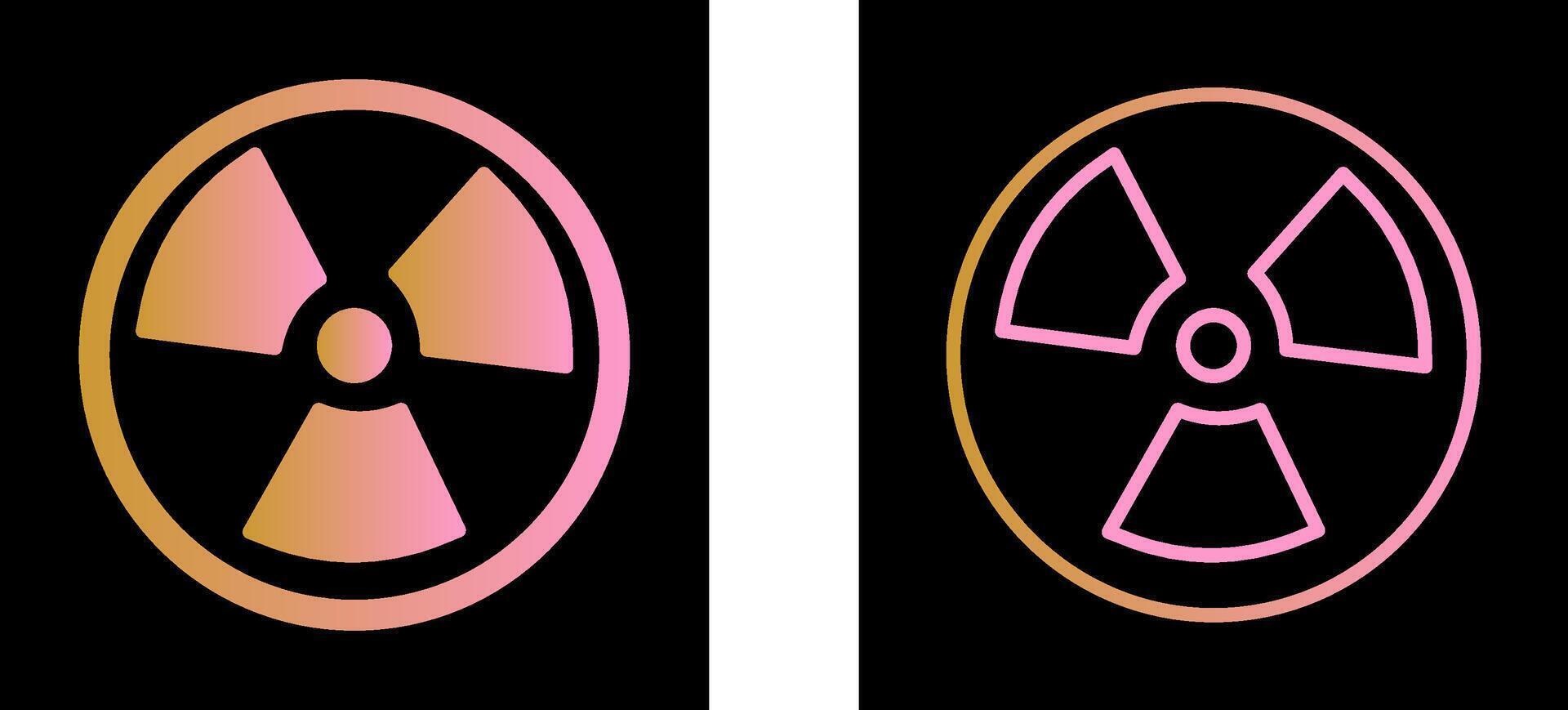 Nuclear Vector Icon