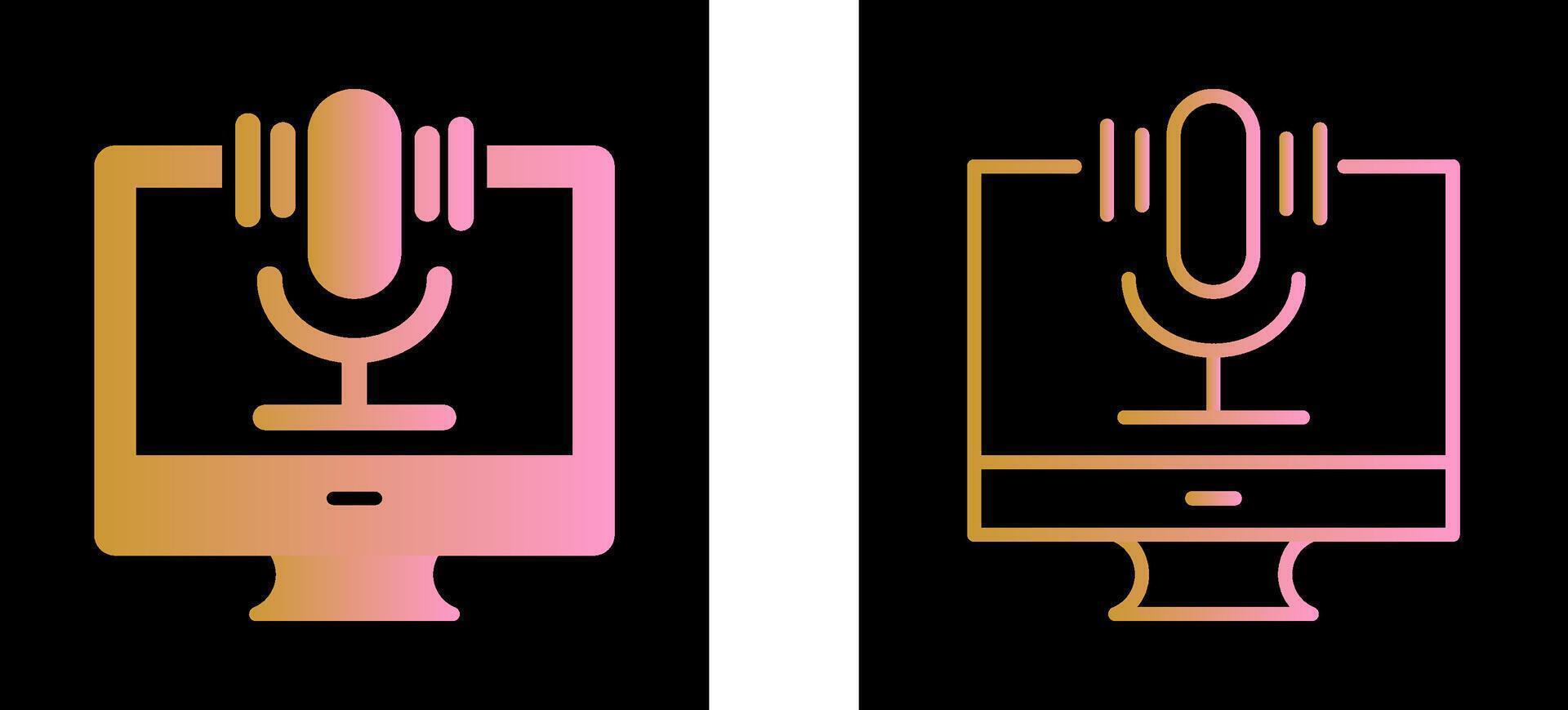 Voice Recorder Vector Icon
