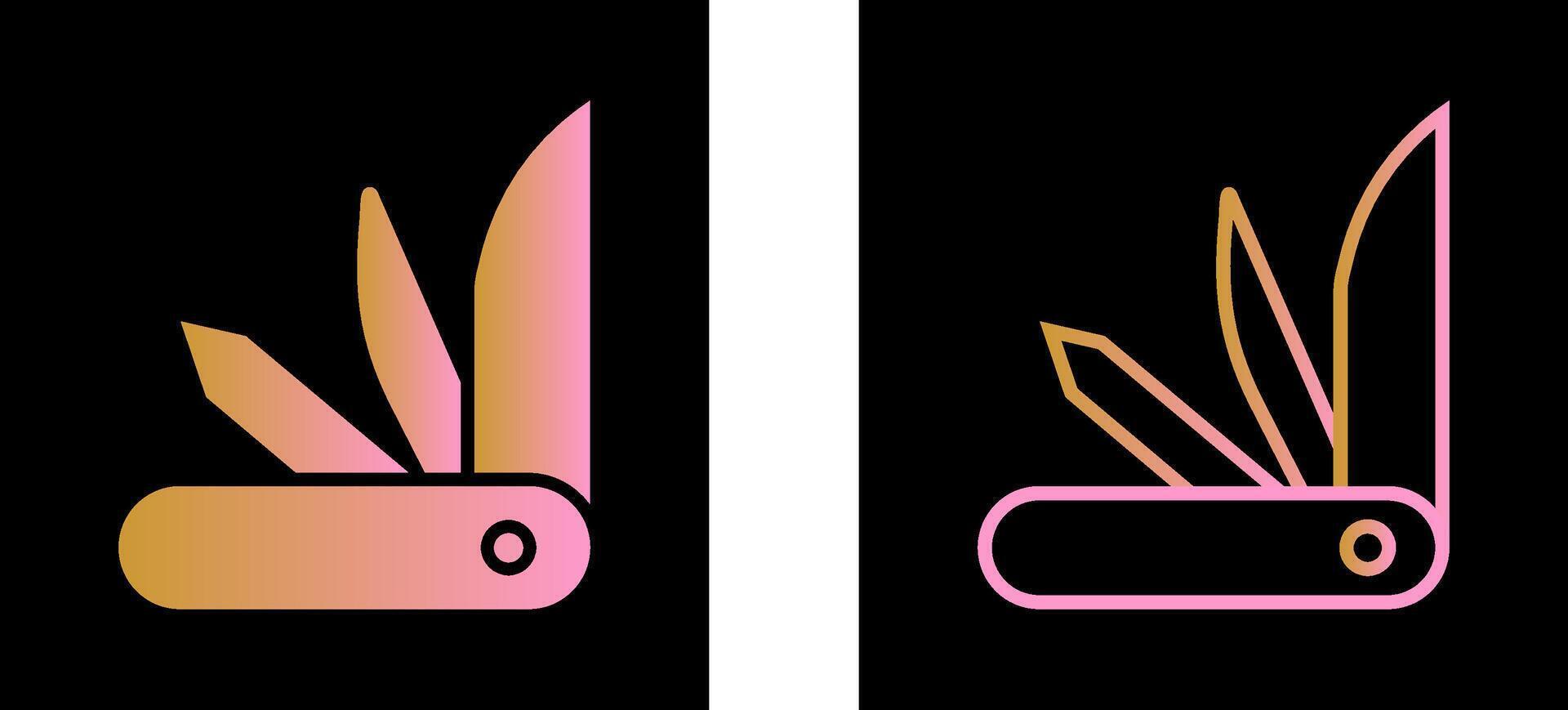 Swiss Army Knife Vector Icon