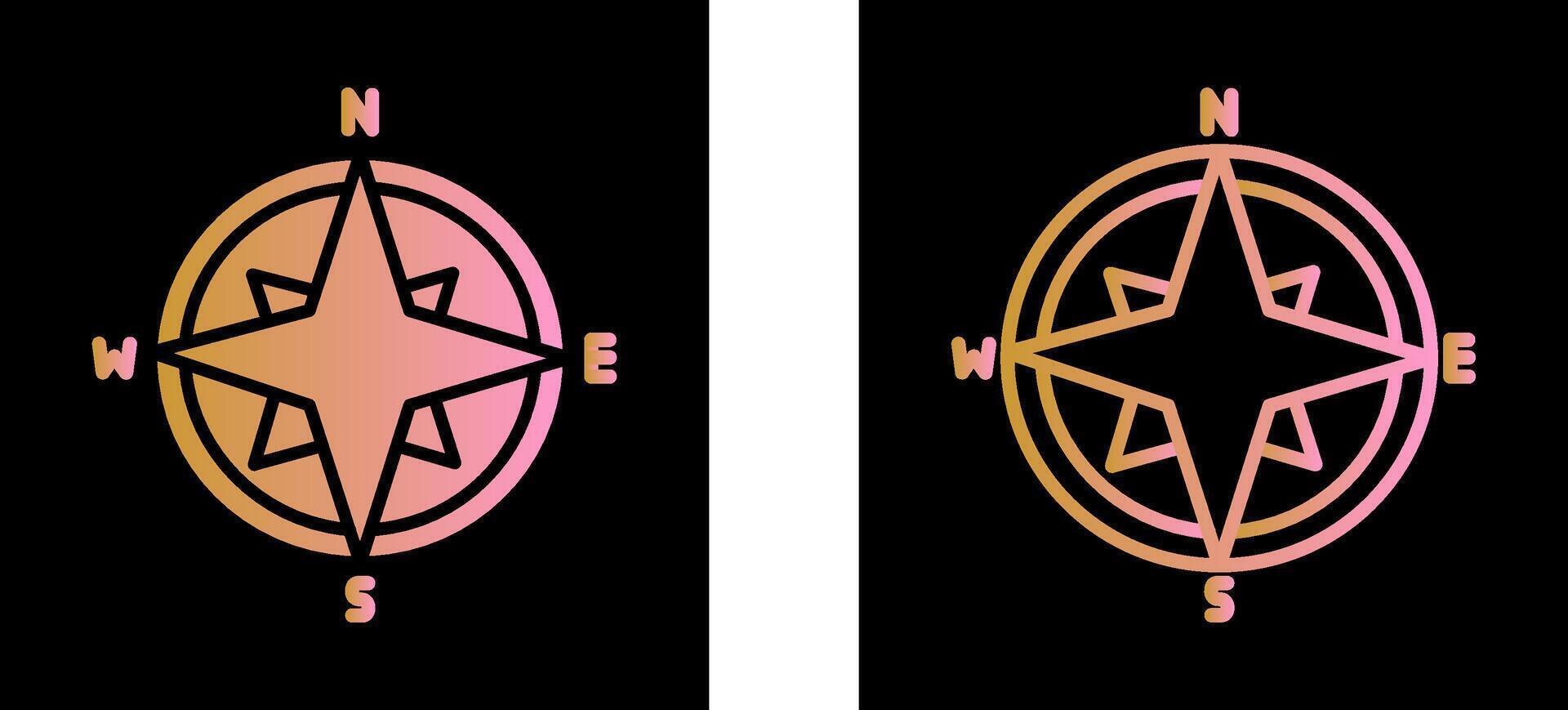 Compass Vector Icon