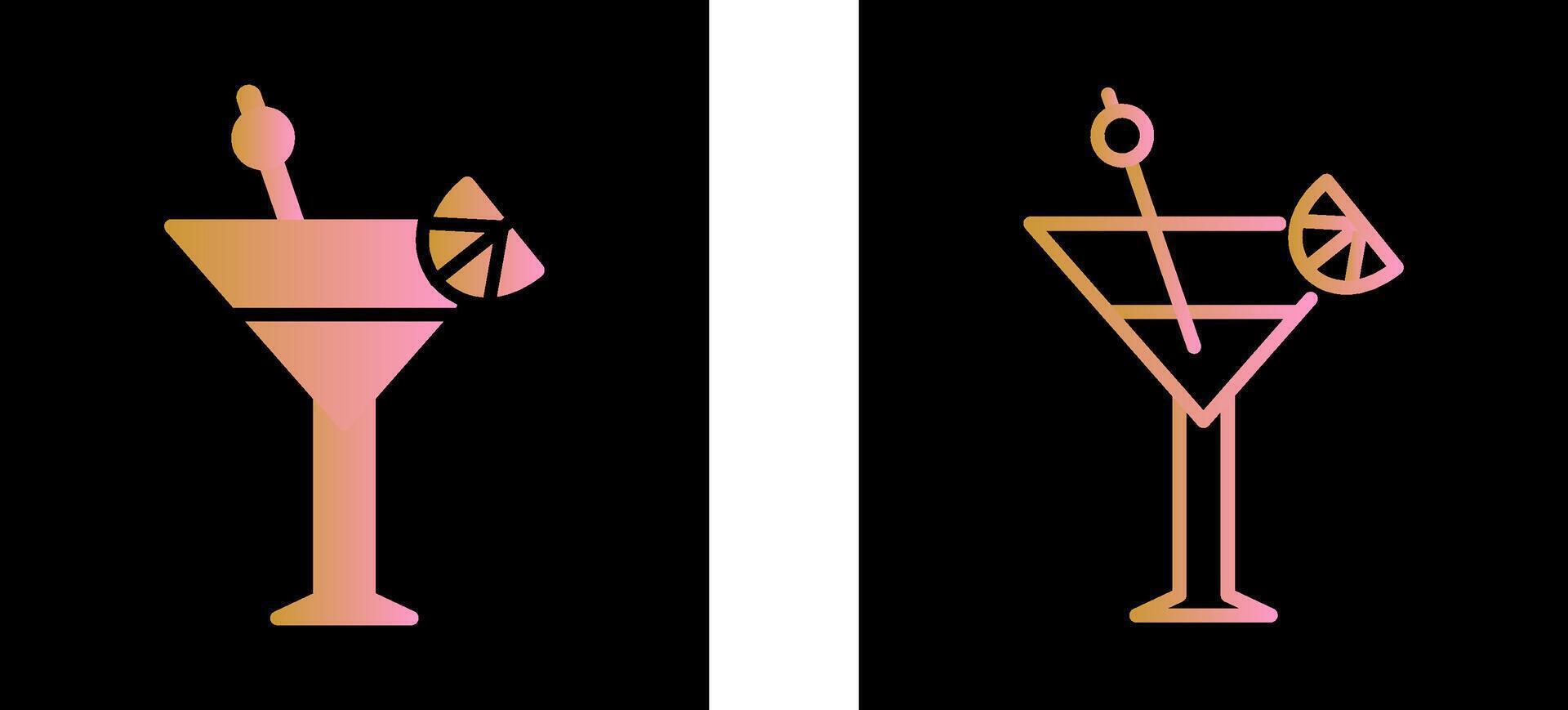 Martini Vector Icon
