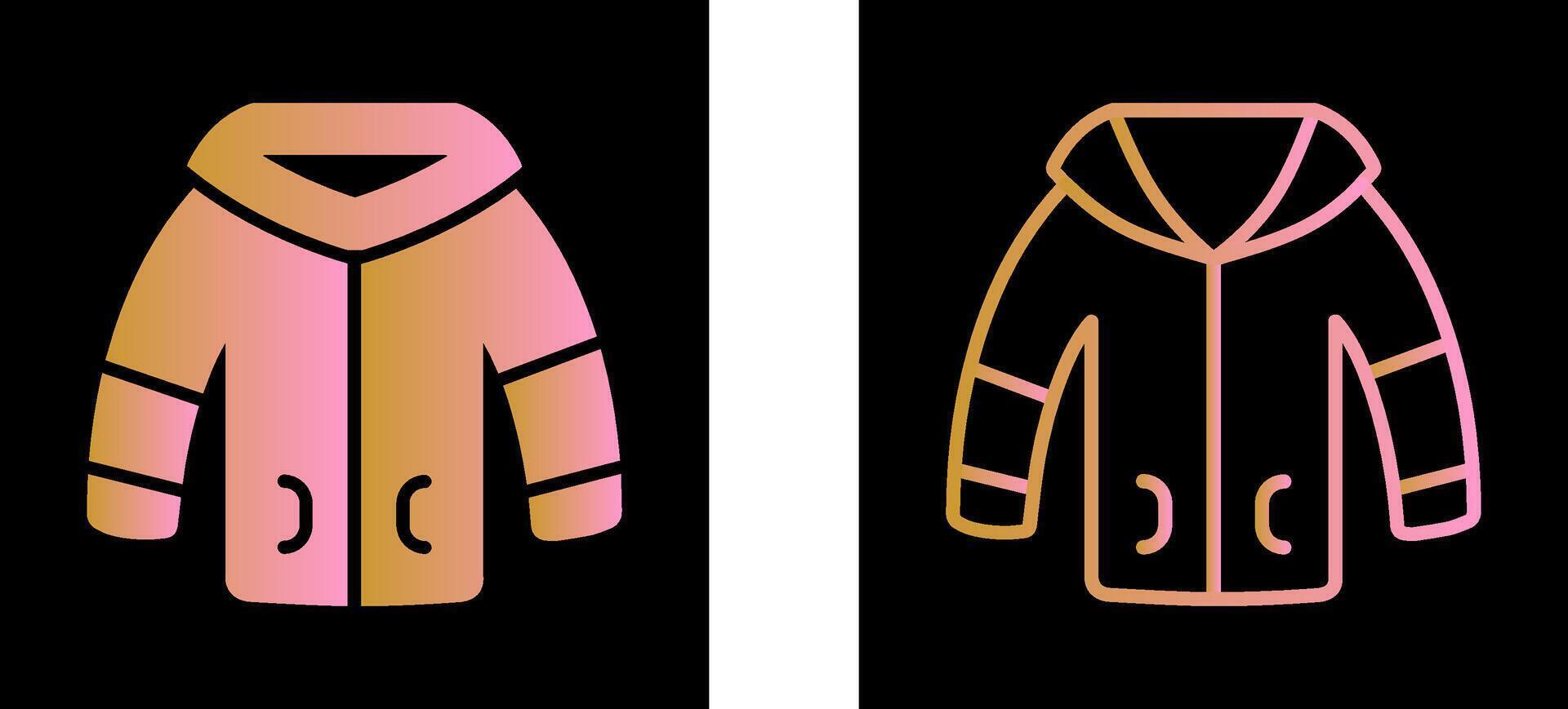 Winter Jacket Vector Icon