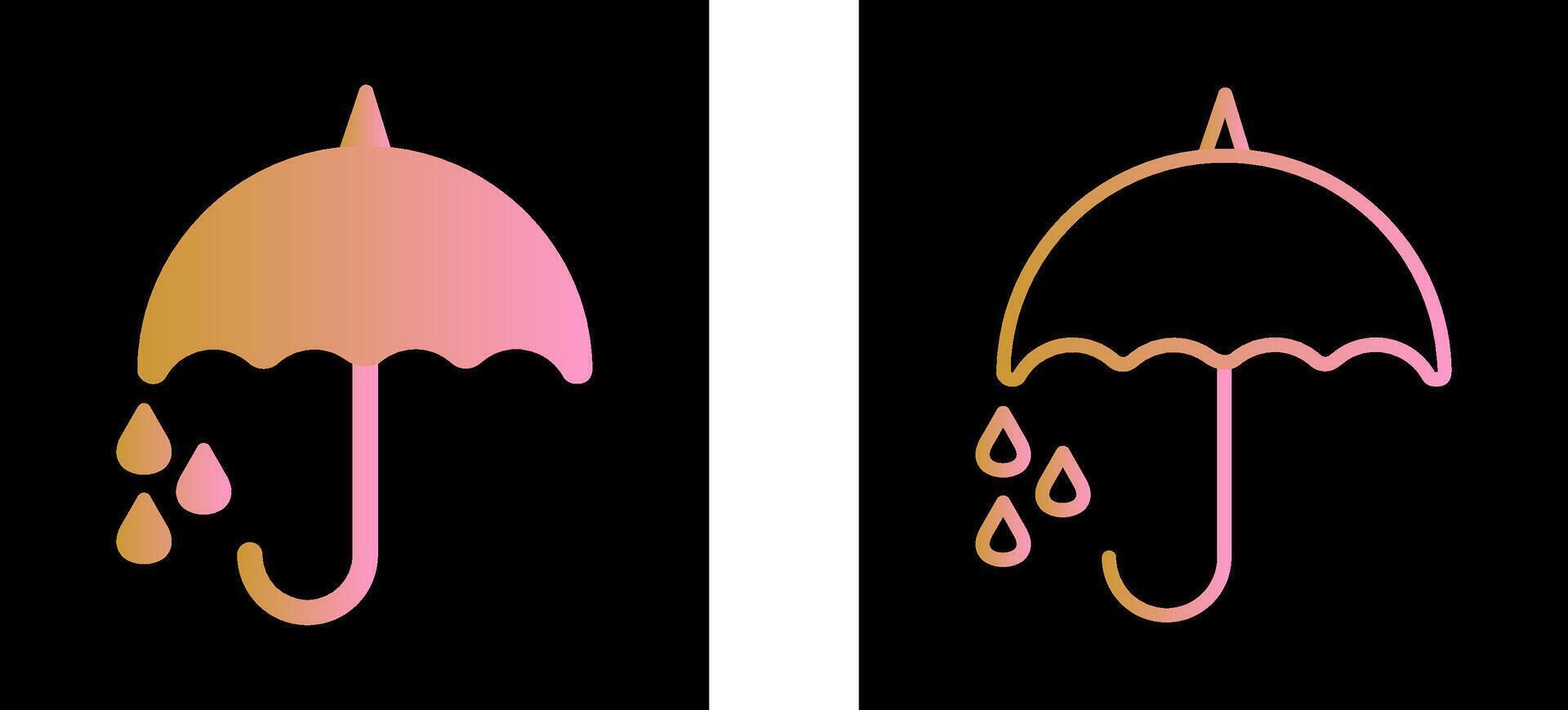 Umbrella Vector Icon