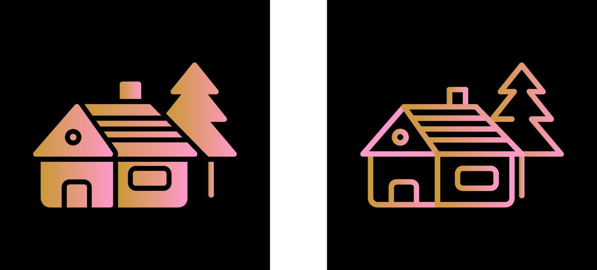 Cabin Vector Icon