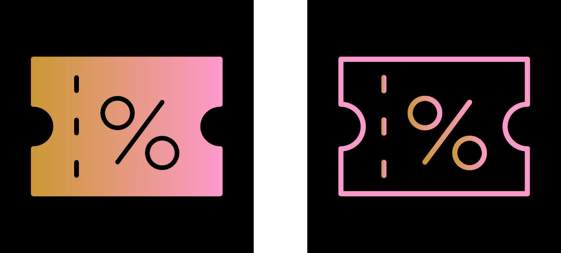 Coupon Vector Icon