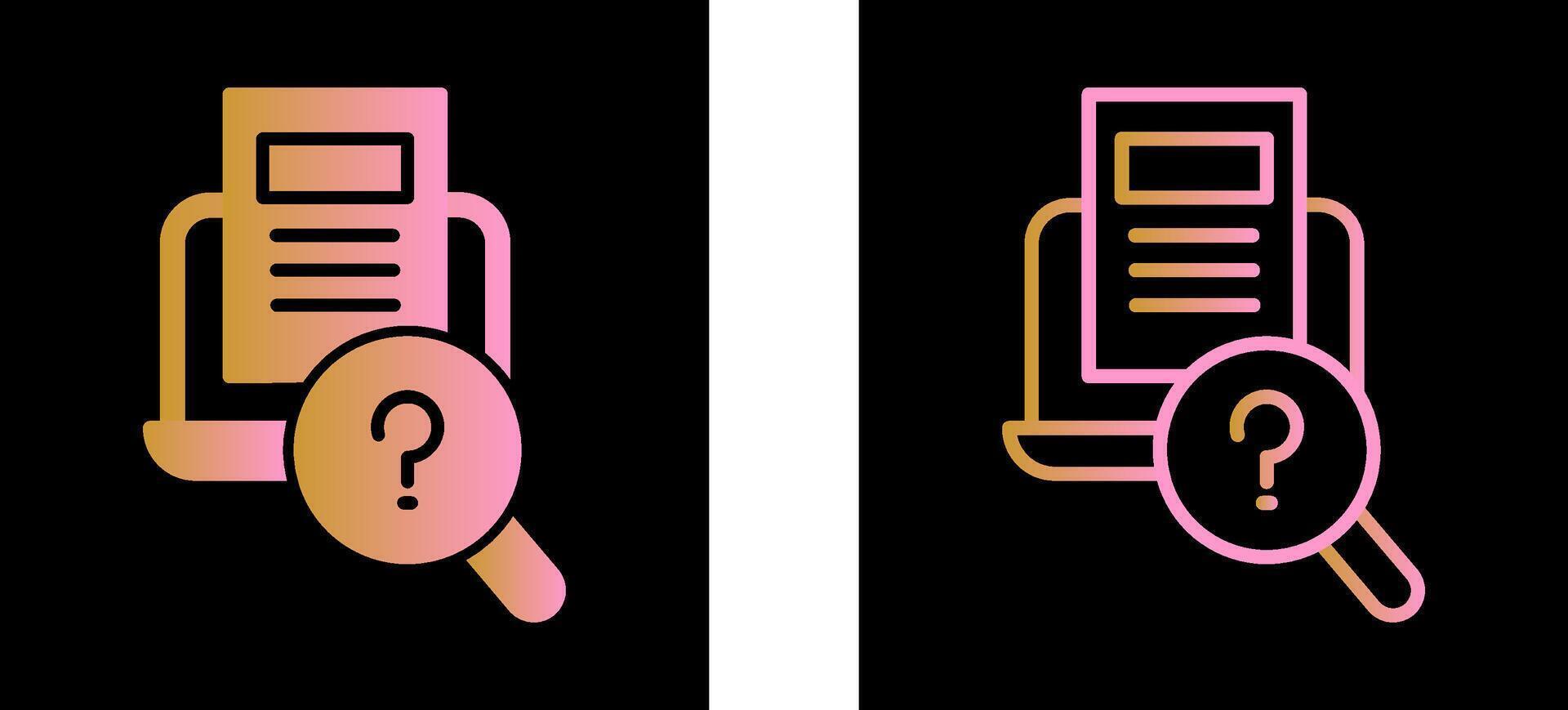 UX Review Vector Icon