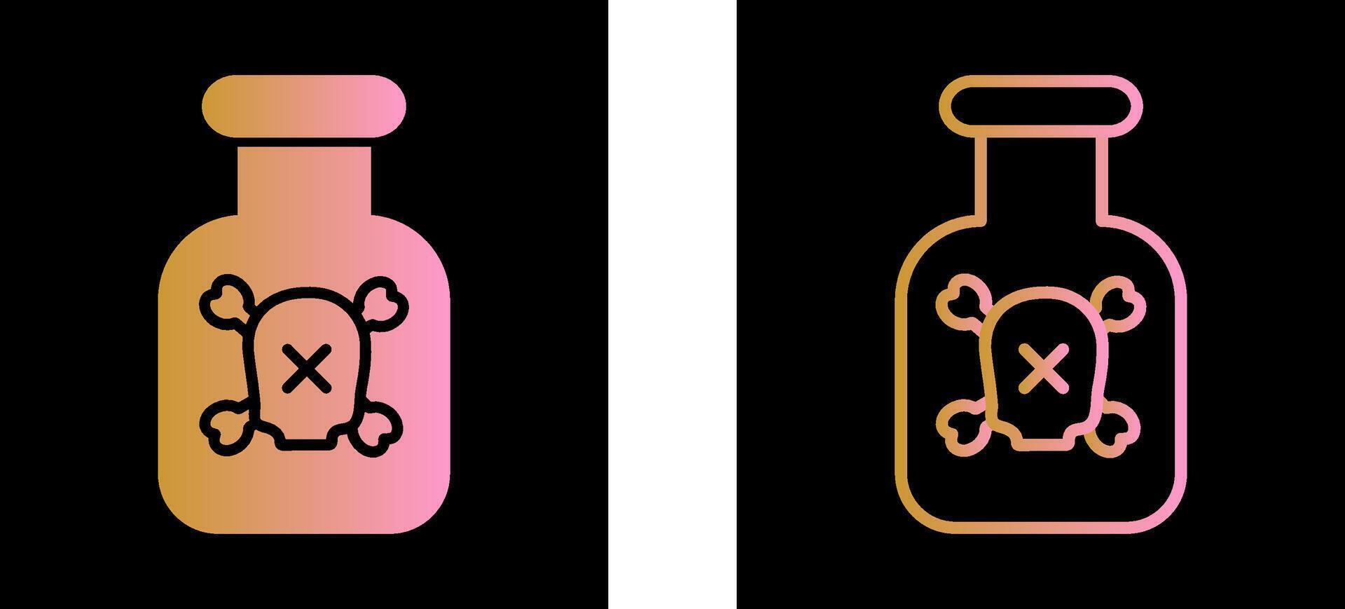 Poison Vector Icon
