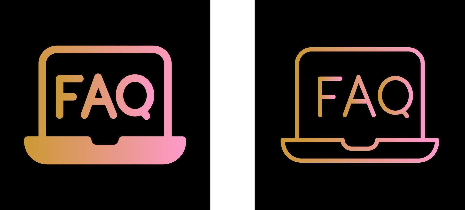 FAQ Vector Icon