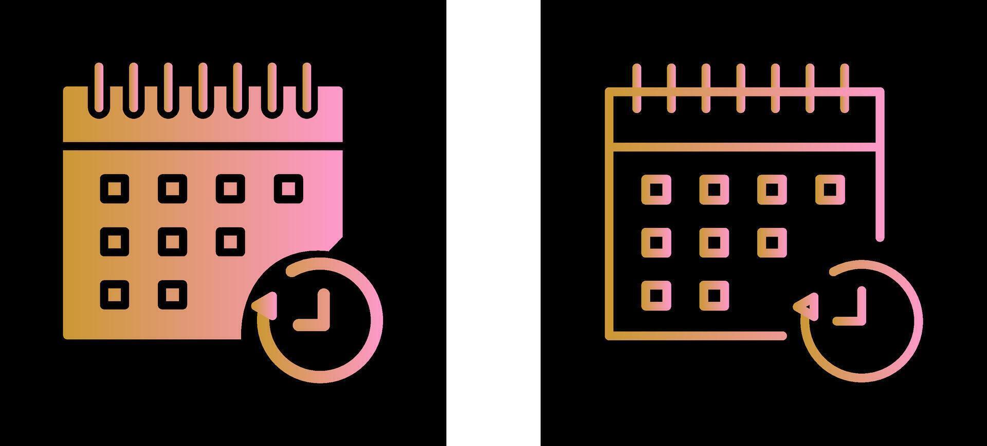 Period Time Vector Icon