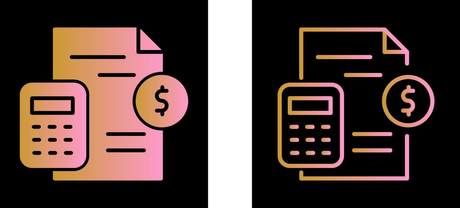 Accounting Vector Icon