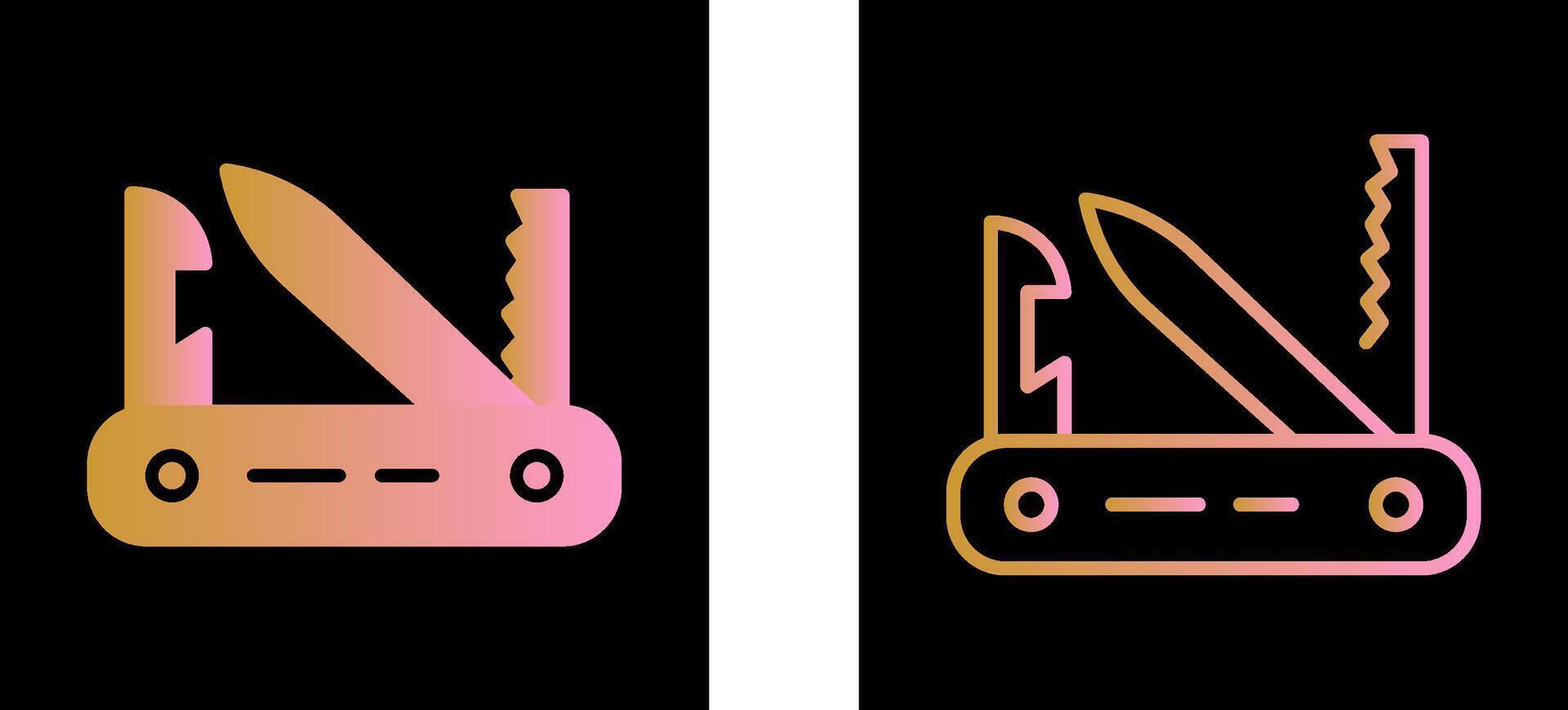 Swiss Army Knife Vector Icon