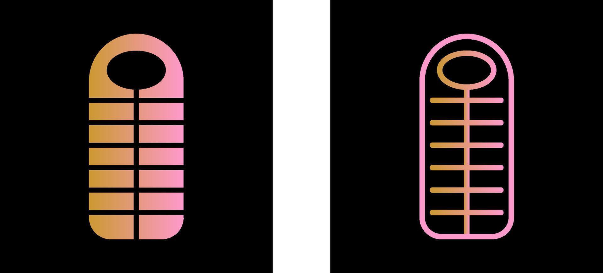 Sleeping Bag Vector Icon