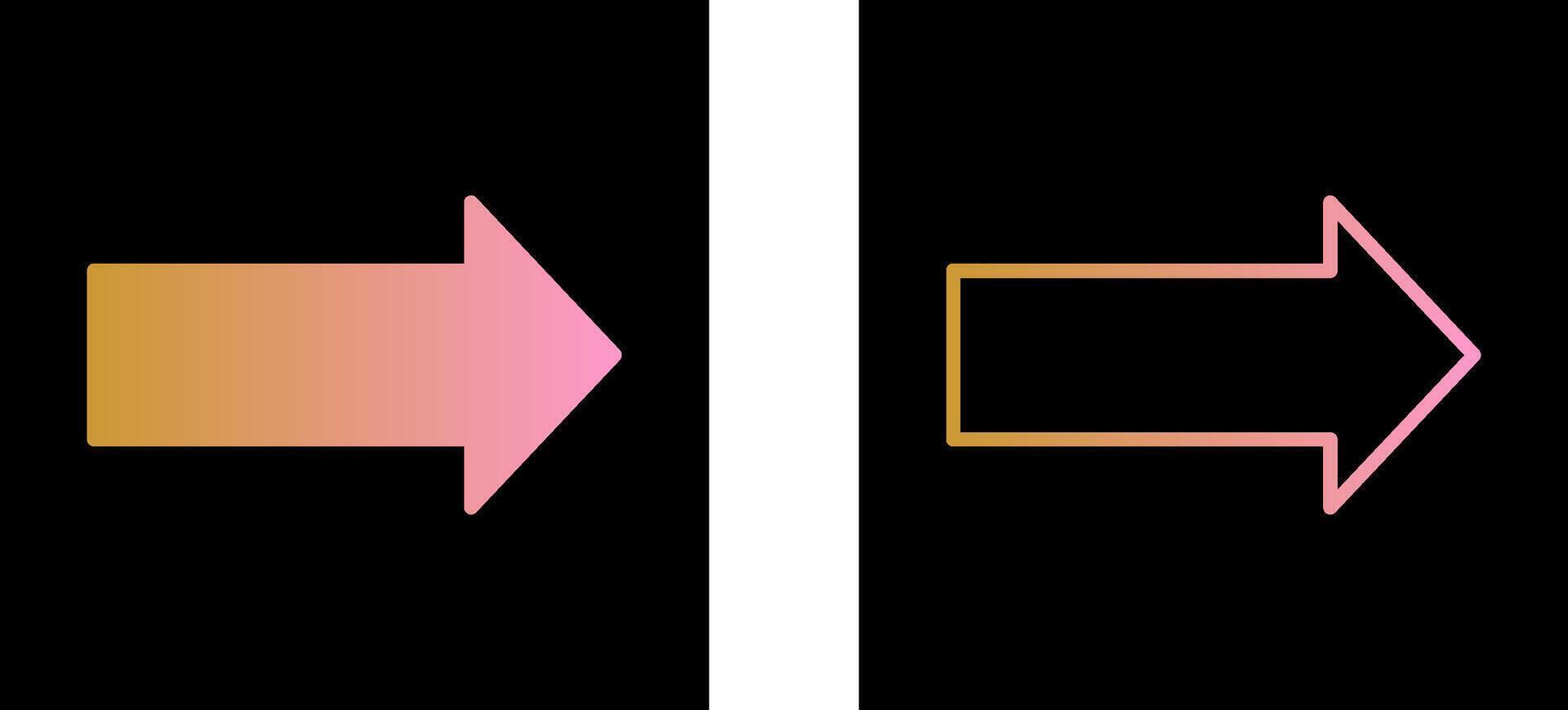 Right Vector Icon