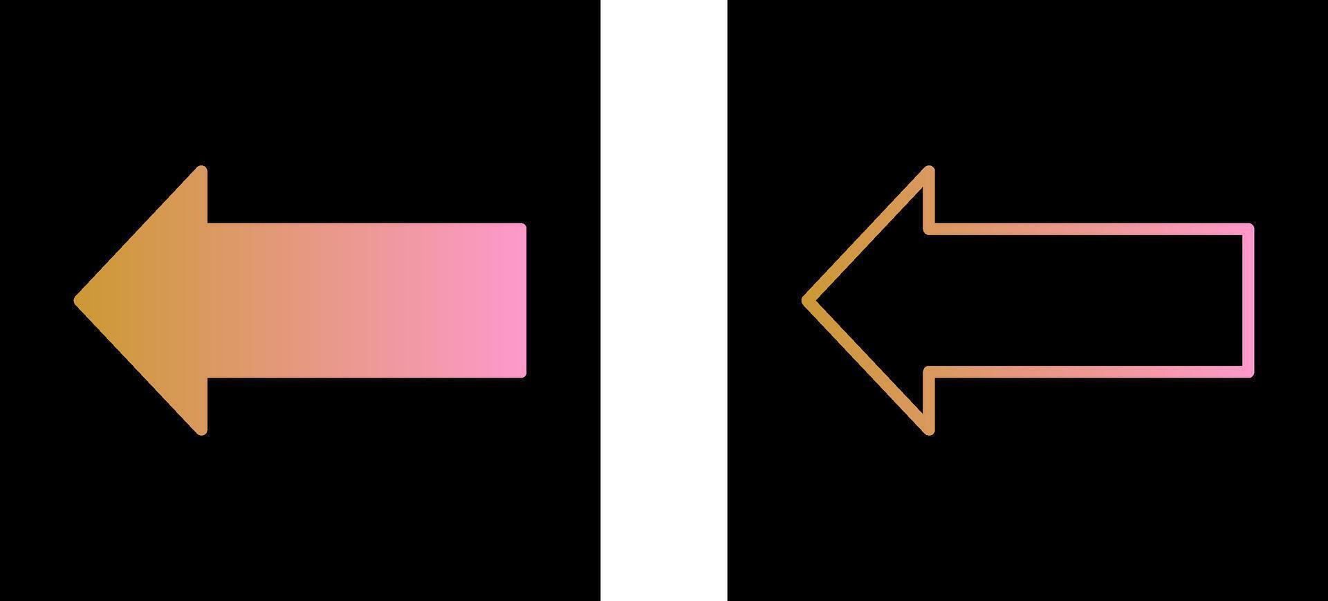 Left Vector Icon