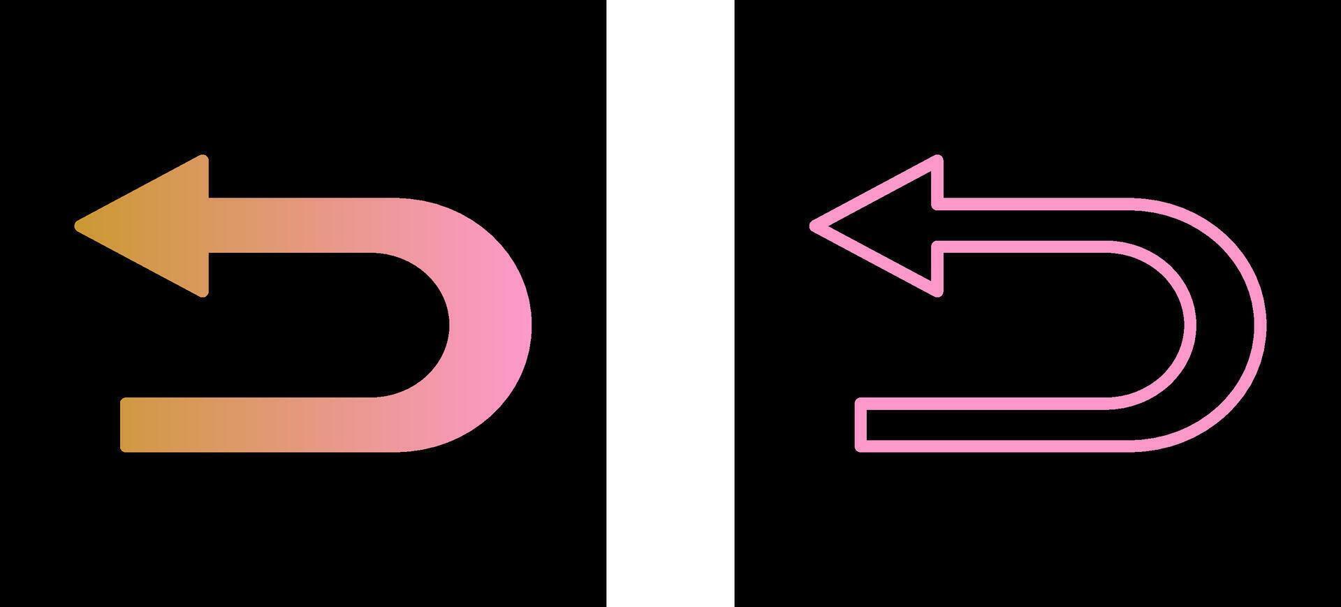 Arrow Back Vector Icon
