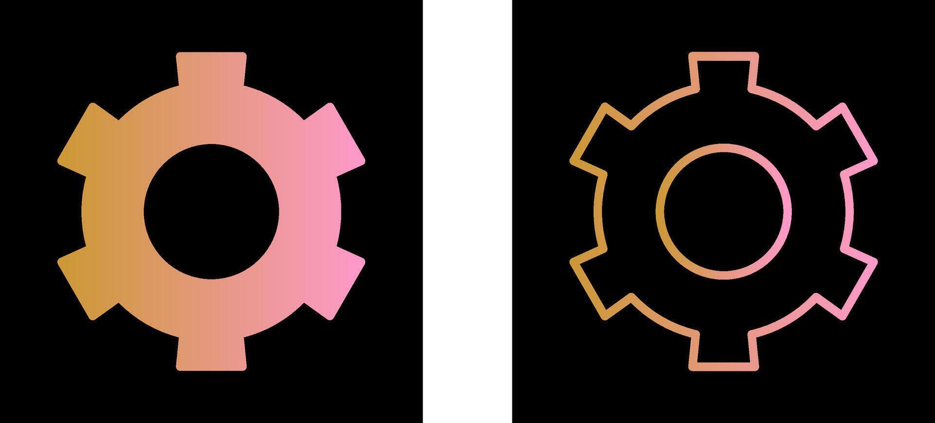 Setting Gear Vector Icon
