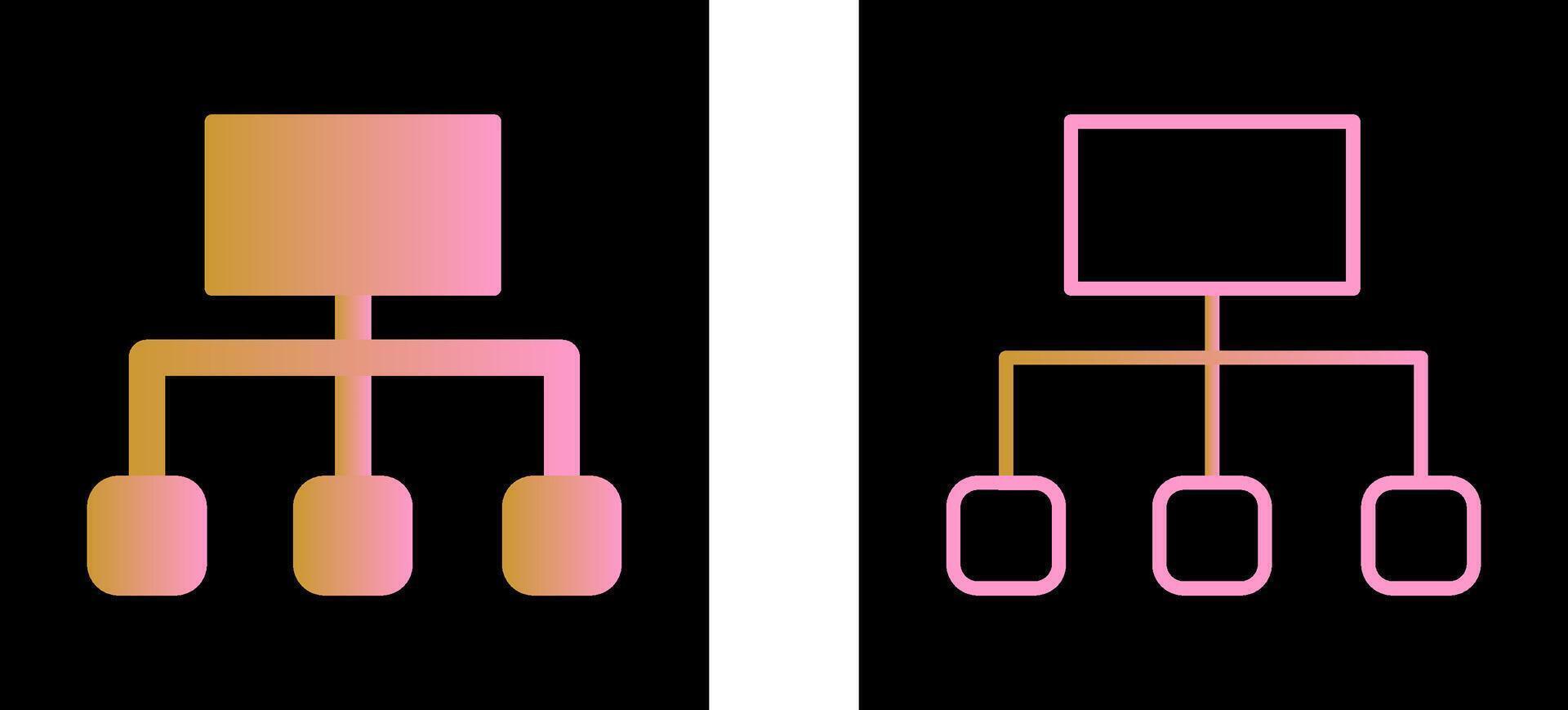 Flowchart Vector Icon