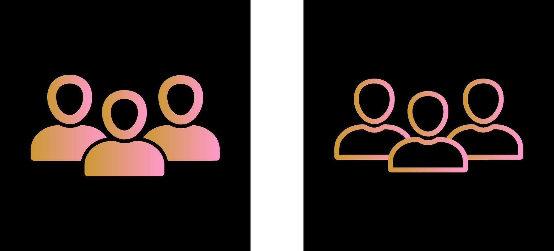Members Vector Icon