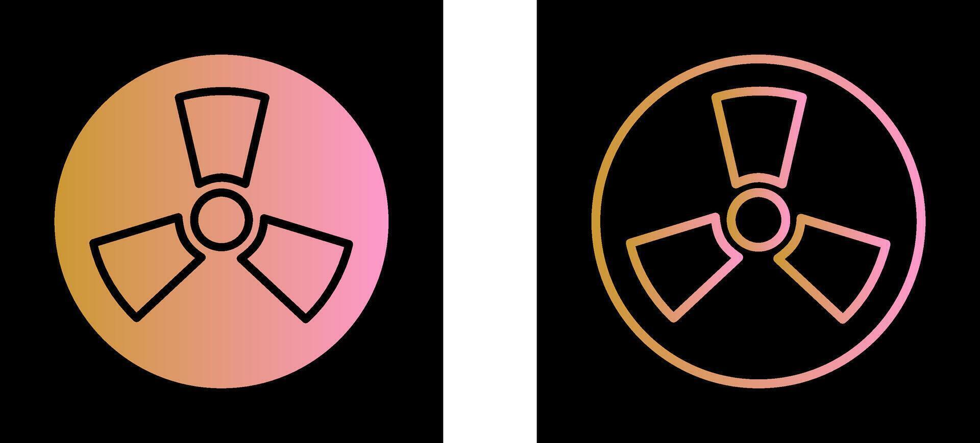 Radiation Vector Icon
