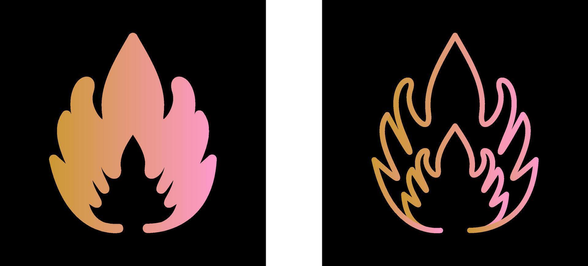 Flammable Material Vector Icon