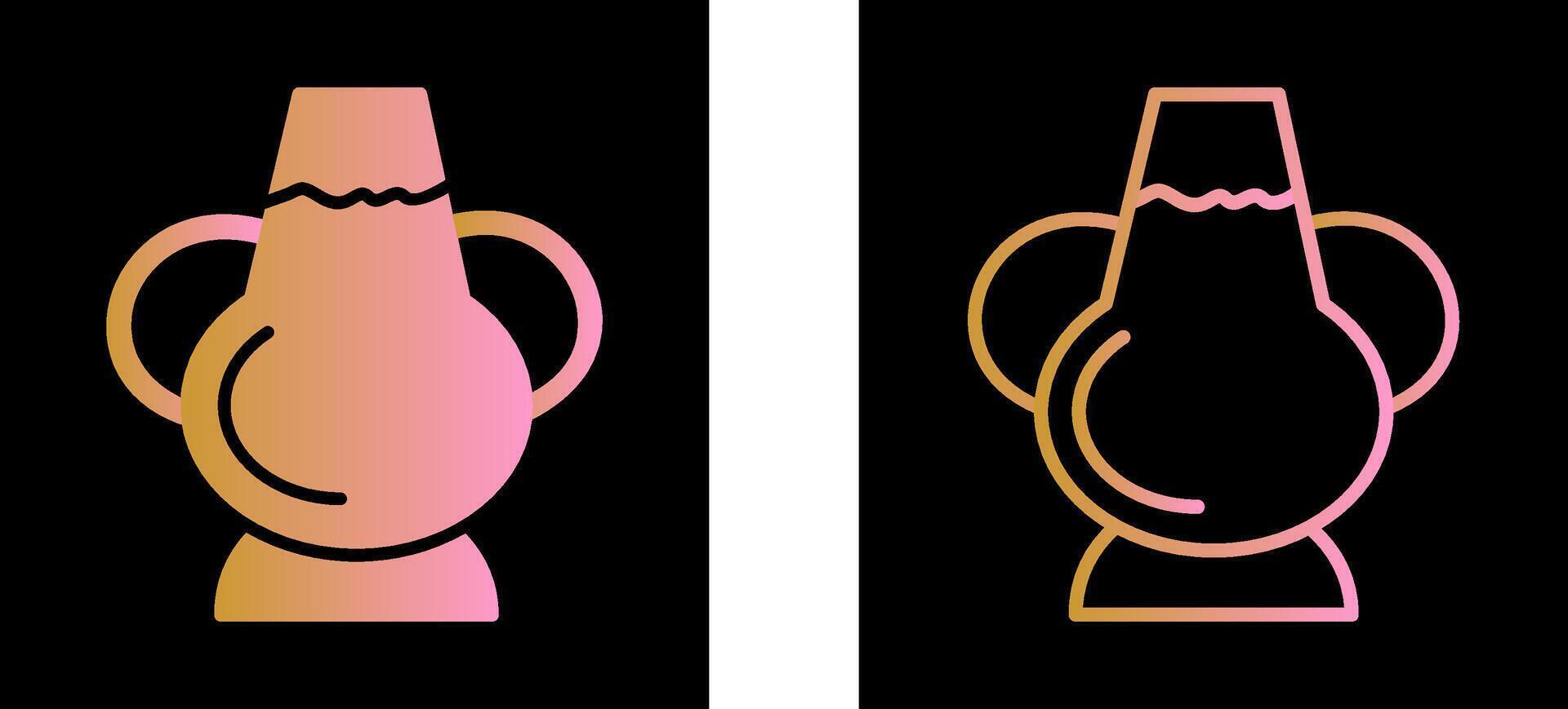Antique Jar Vector Icon