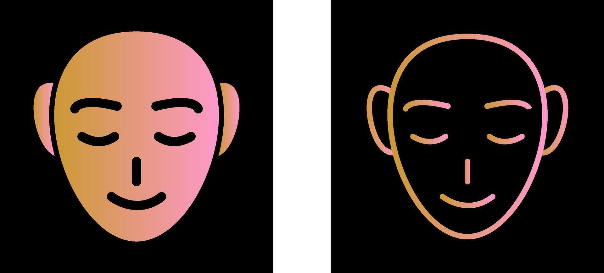 Human Face Vector Icon