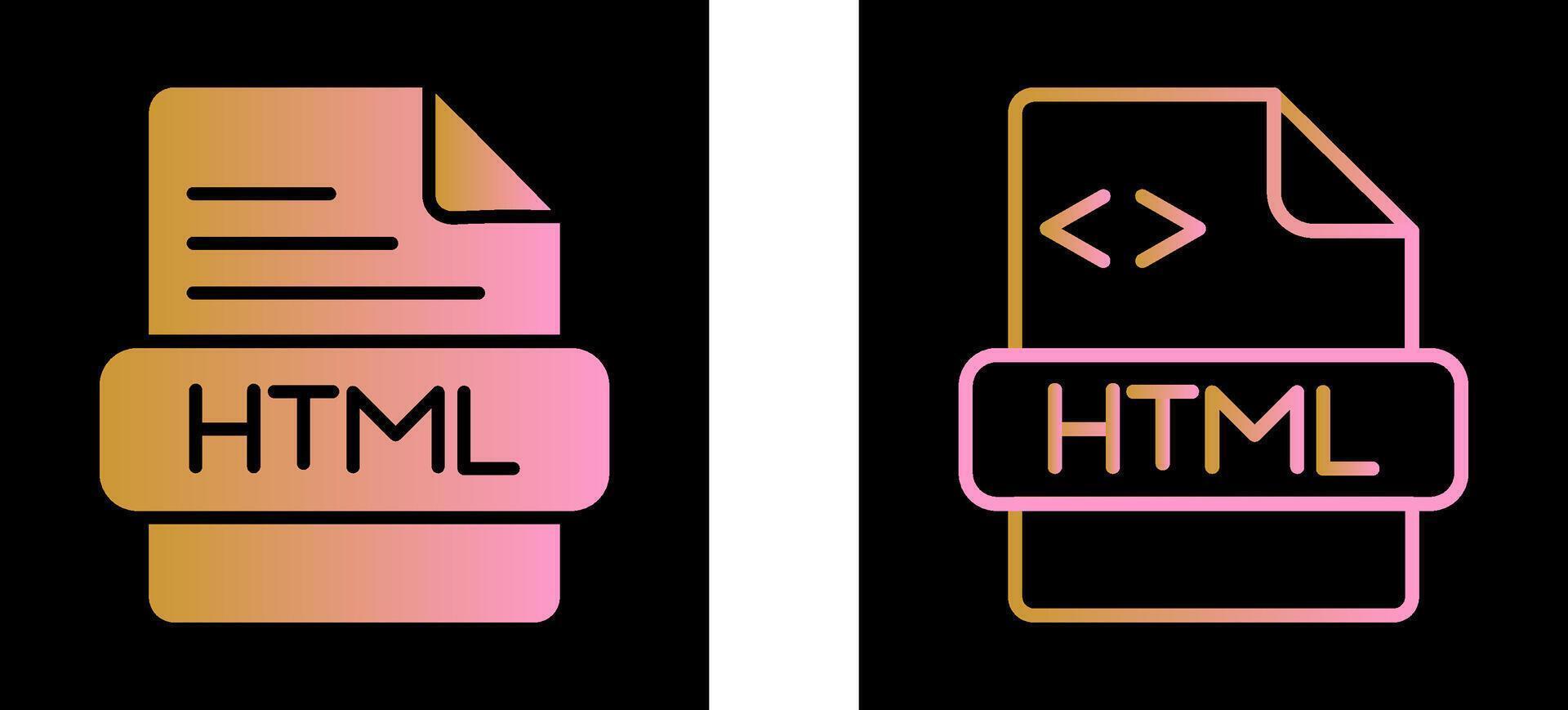 HTML Vector Icon