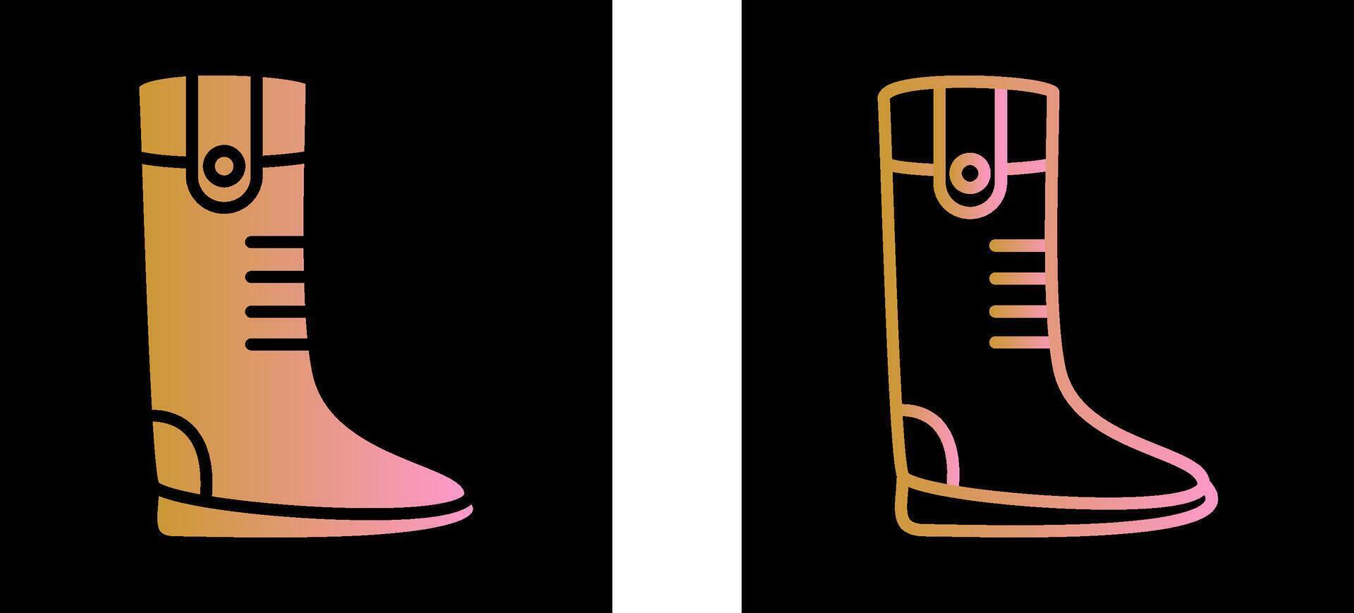 Long Boots Vector Icon